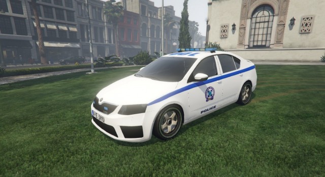 Skoda Octavia Greek Police